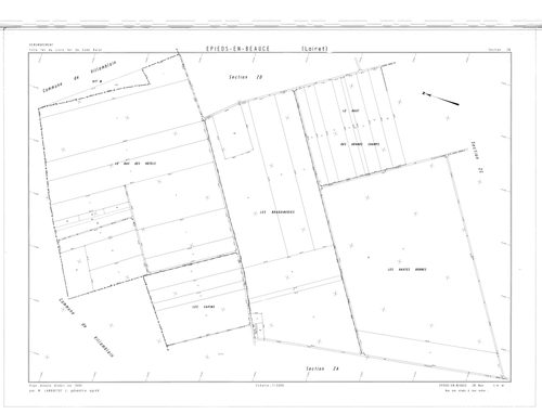 Epieds-en-Beauce - Sections