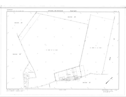 Epieds-en-Beauce - Sections
