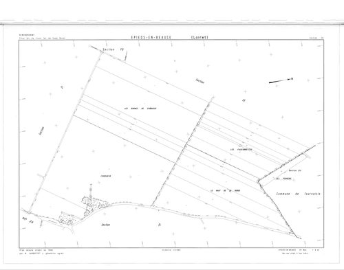 Epieds-en-Beauce - Sections