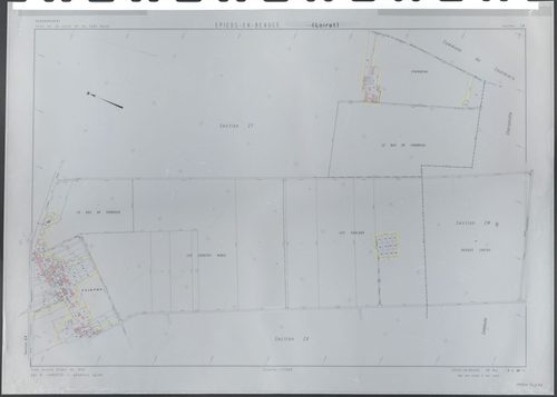 Epieds-en-Beauce - Sections