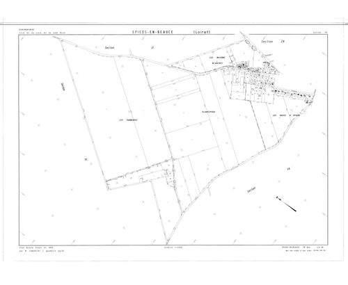 Epieds-en-Beauce - Sections