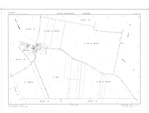 Epieds-en-Beauce - Sections