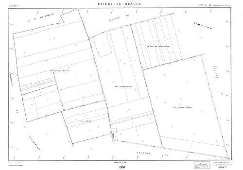 Epieds-en-Beauce - Sections