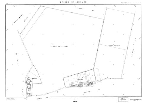 Epieds-en-Beauce - Sections