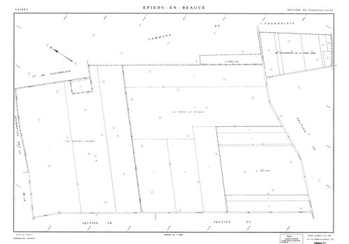 Epieds-en-Beauce - Sections