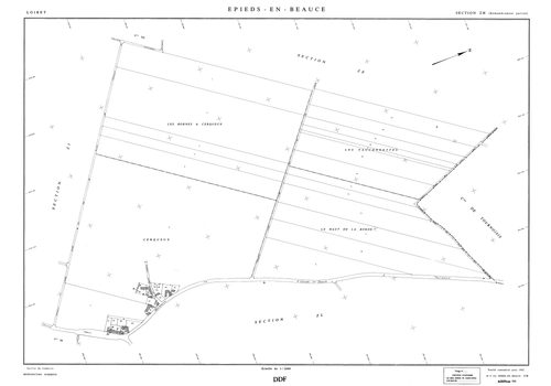 Epieds-en-Beauce - Sections