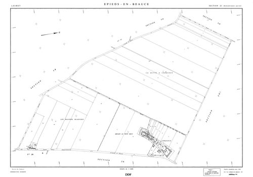Epieds-en-Beauce - Sections