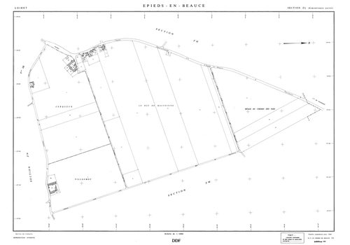 Epieds-en-Beauce - Sections
