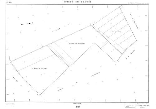 Epieds-en-Beauce - Sections