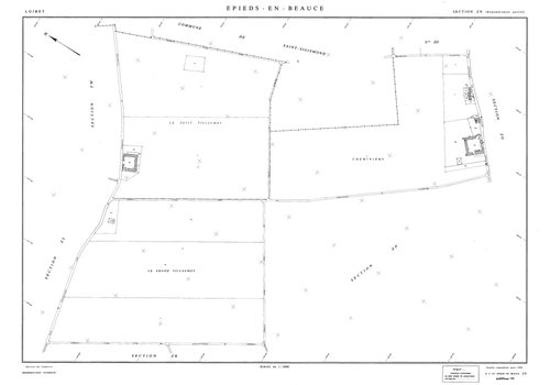 Epieds-en-Beauce - Sections