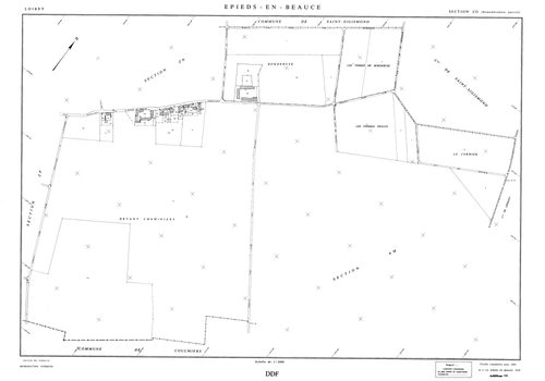 Epieds-en-Beauce - Sections