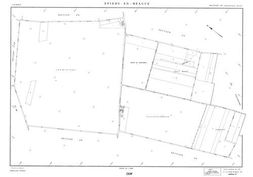 Epieds-en-Beauce - Sections