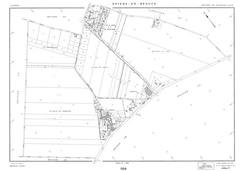 Epieds-en-Beauce - Sections