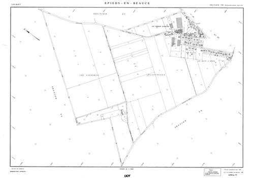 Epieds-en-Beauce - Sections