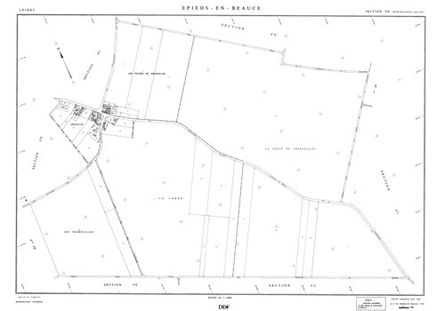 Epieds-en-Beauce - Sections