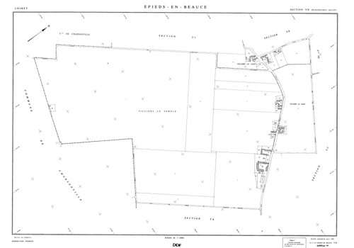 Epieds-en-Beauce - Sections