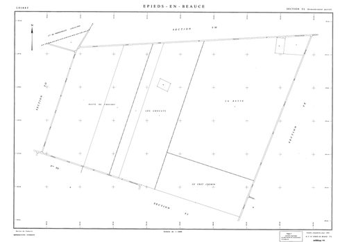 Epieds-en-Beauce - Sections