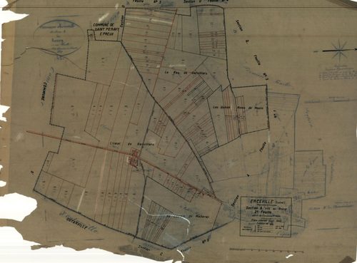 Erceville - Sections
