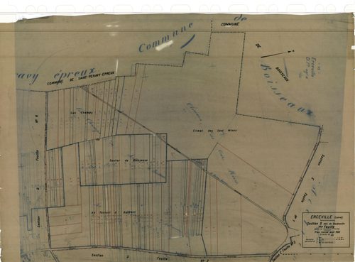 Erceville - Sections