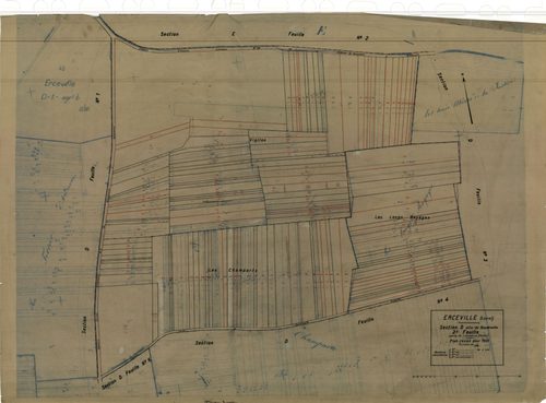 Erceville - Sections