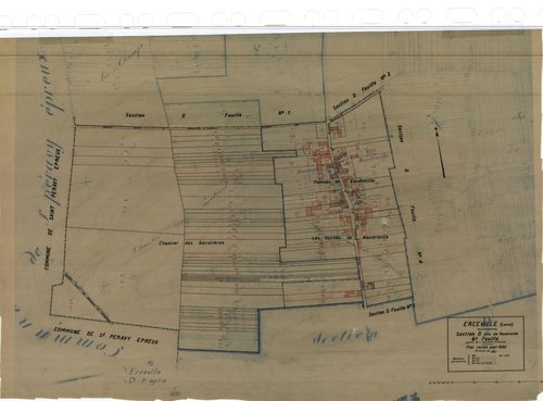 Erceville - Sections