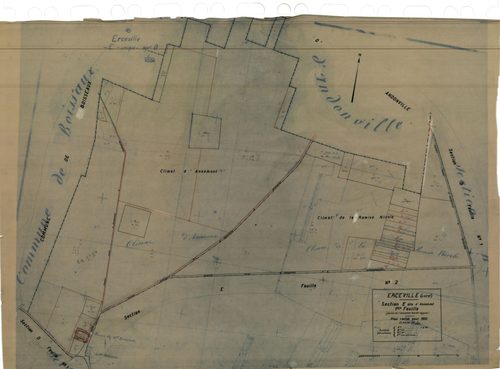 Erceville - Sections
