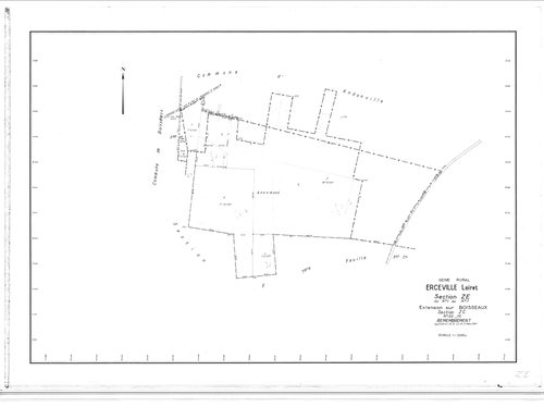 Erceville - Sections