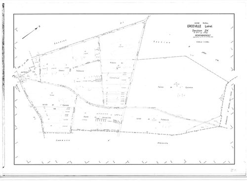 Erceville - Sections