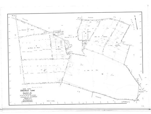 Erceville - Sections