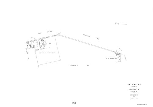 Erceville - Sections