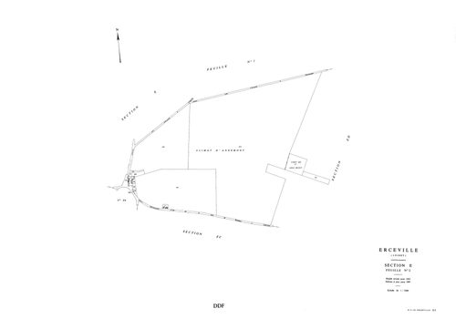 Erceville - Sections