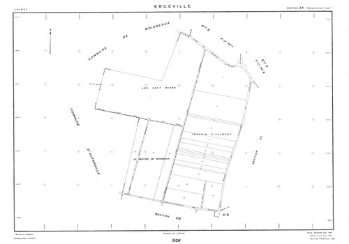 Erceville - Sections