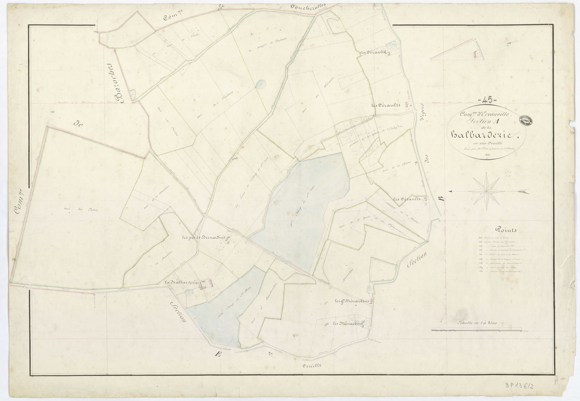 Ervauville - Sections