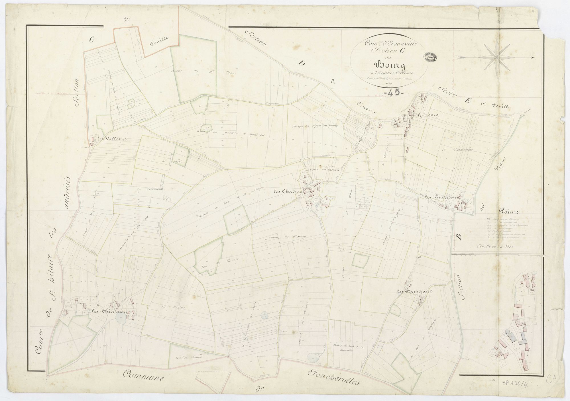 Ervauville - Sections