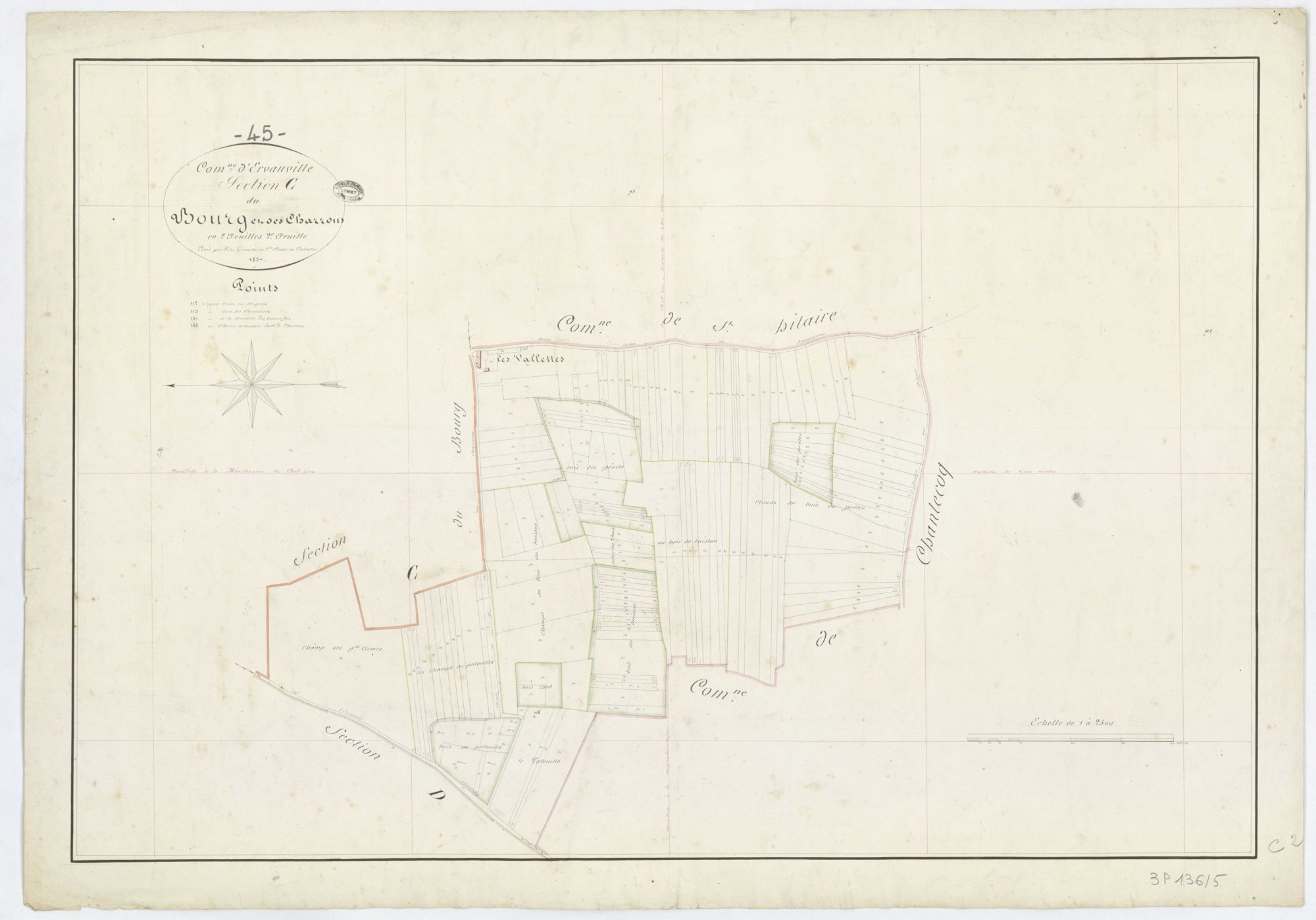 Ervauville - Sections