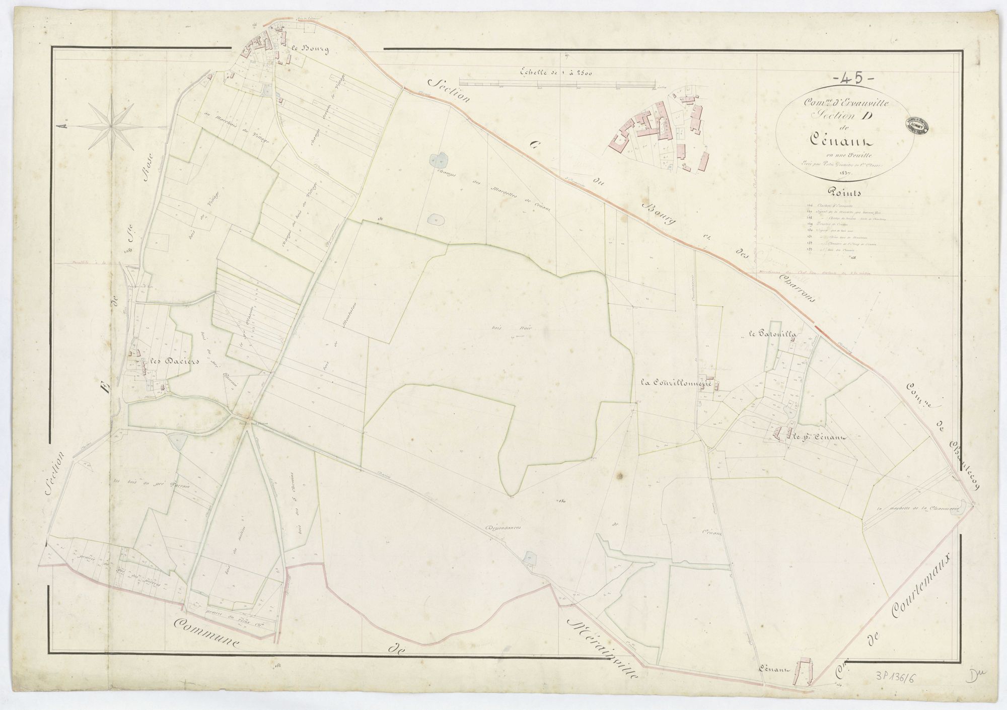 Ervauville - Sections