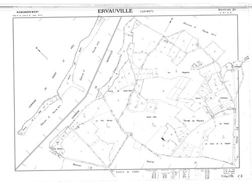 Ervauville - Sections