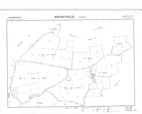 Ervauville - Sections