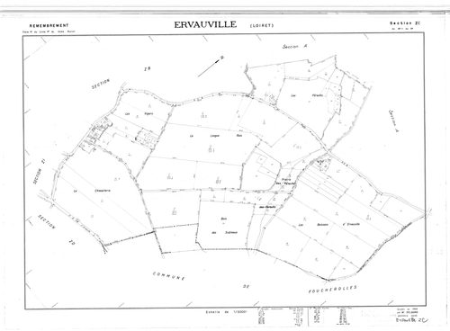 Ervauville - Sections