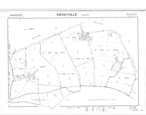 Ervauville - Sections