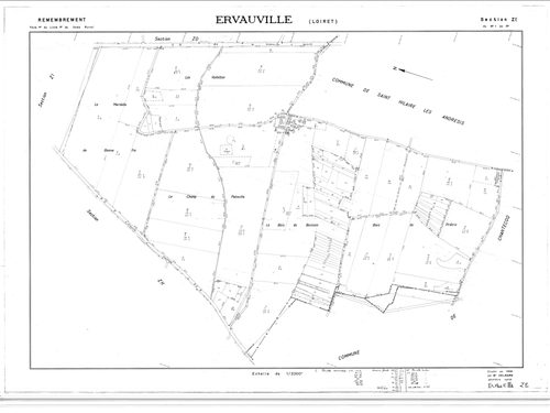 Ervauville - Sections