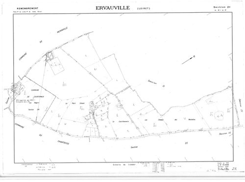Ervauville - Sections