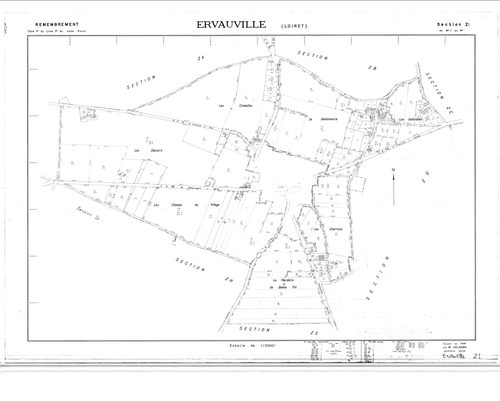 Ervauville - Sections