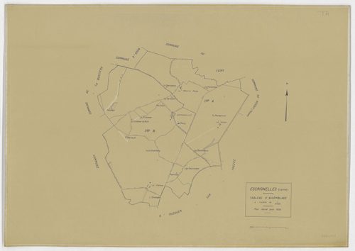 Escrignelles - Tableau d'assemblage