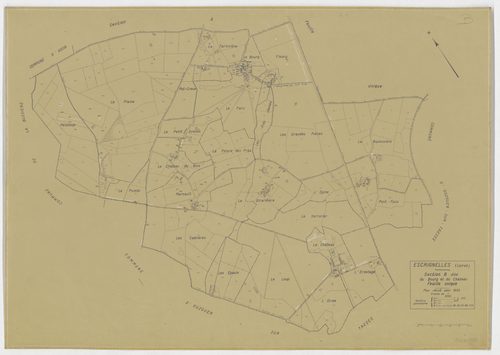 Escrignelles - Sections