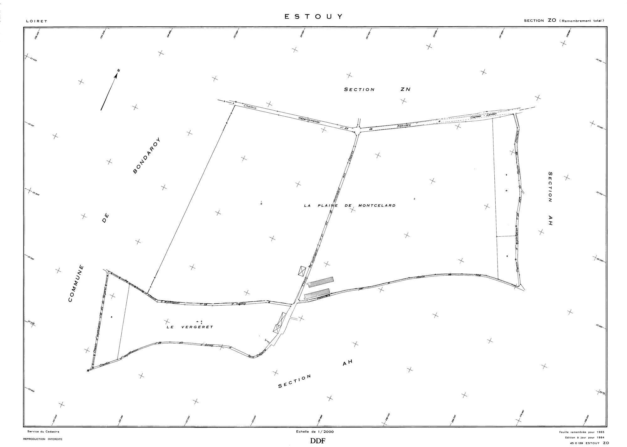 Estouy - Sections