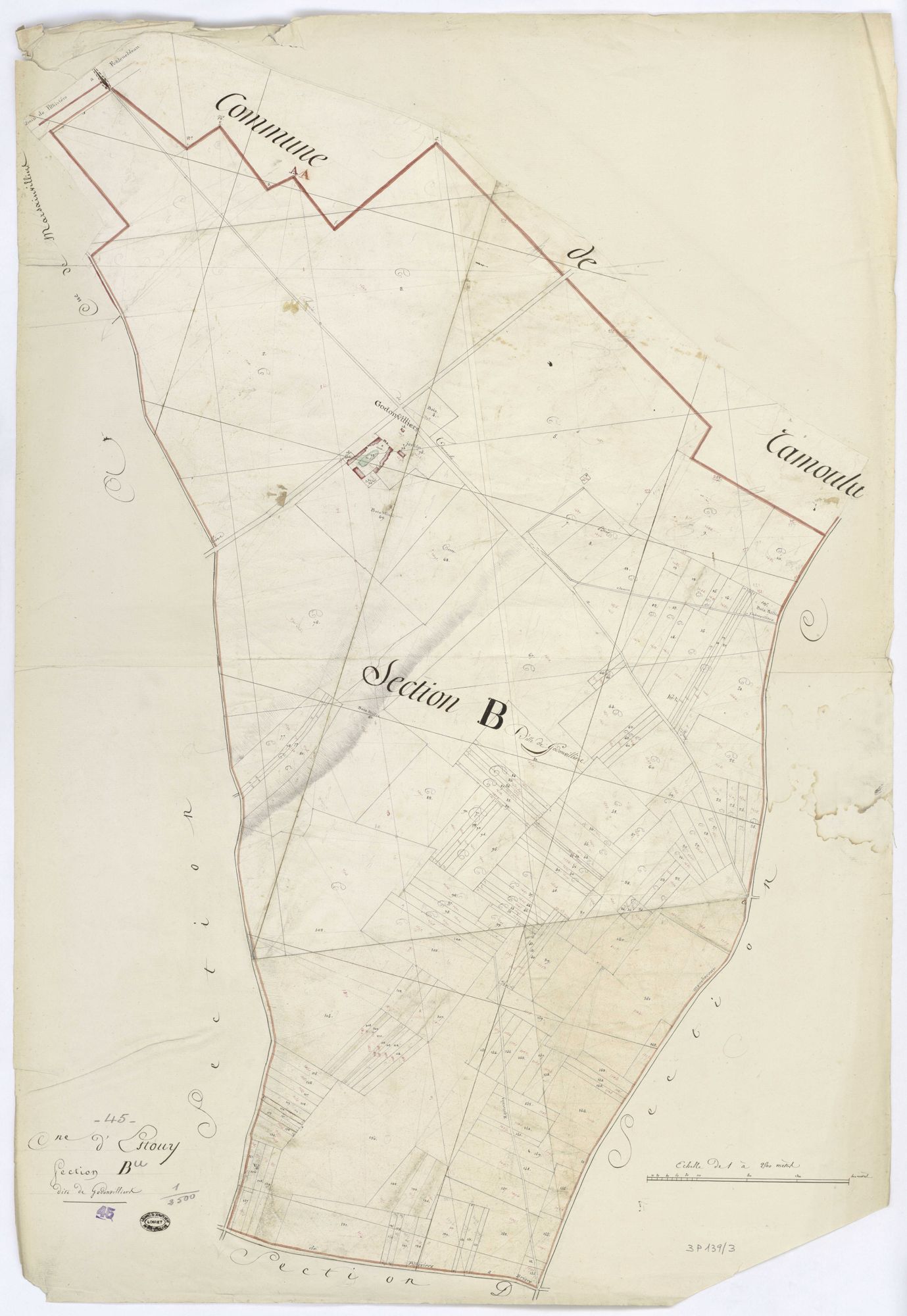 Estouy - Sections