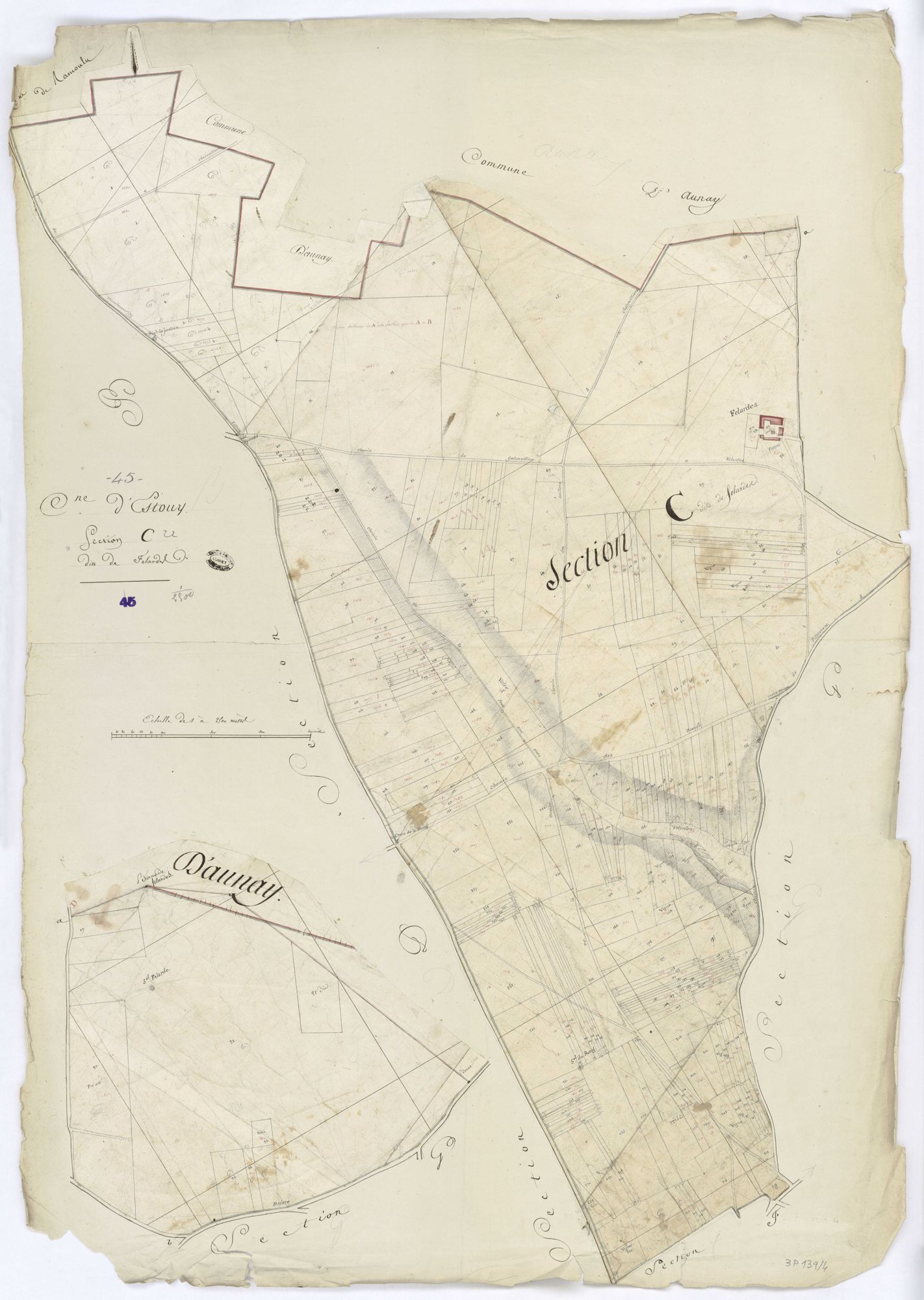 Estouy - Sections