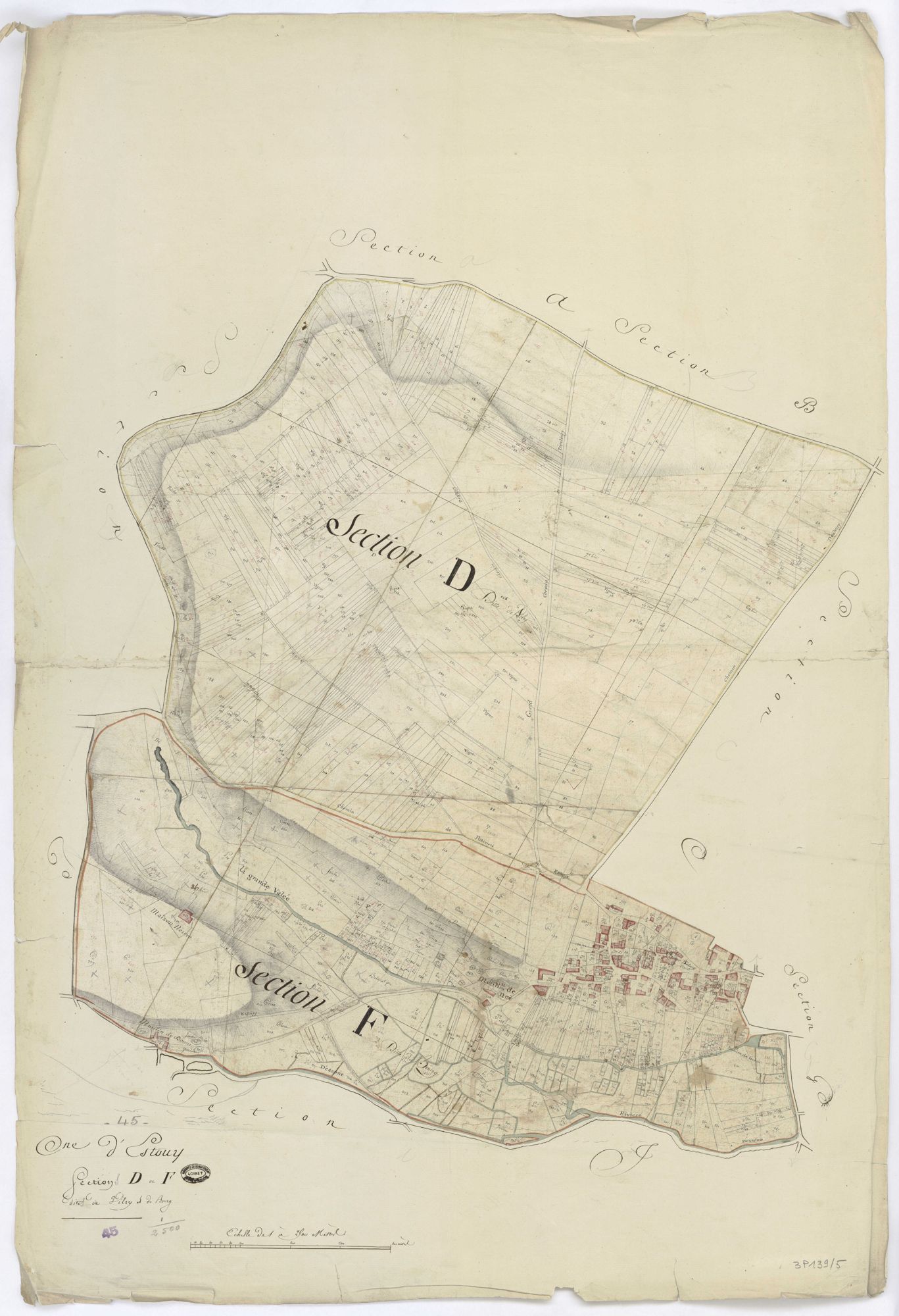 Estouy - Sections