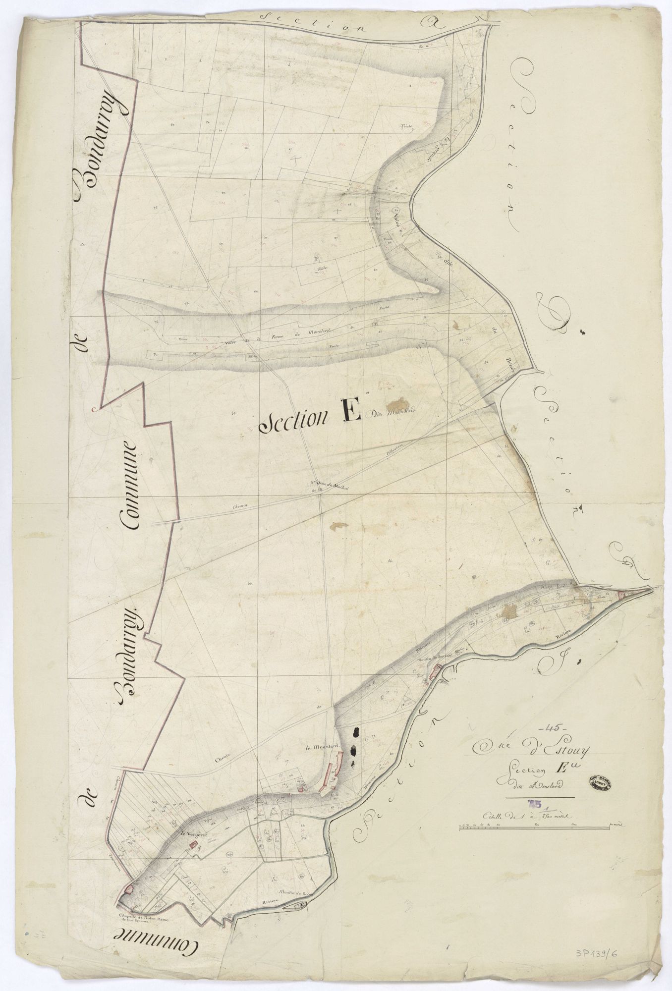 Estouy - Sections